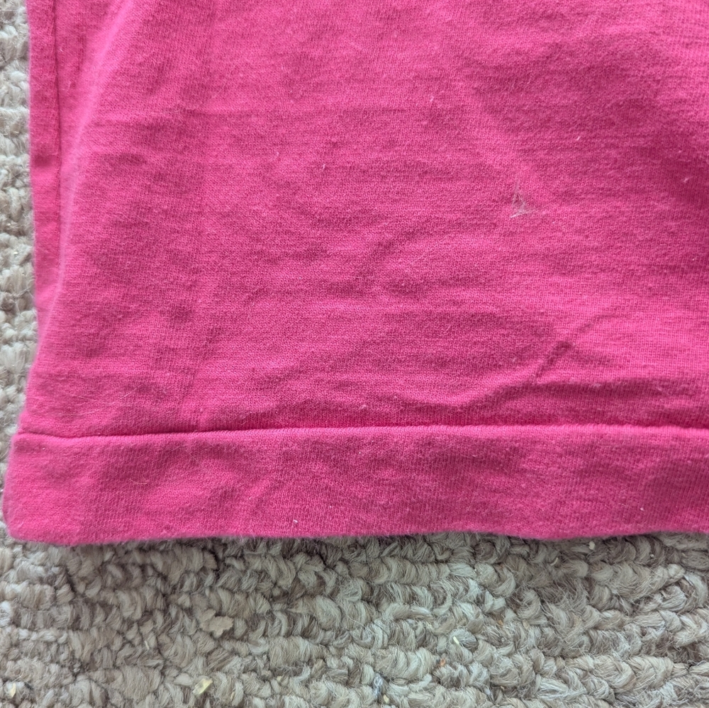 Vintage 90s Disney Goofy Misprint Shirt XL Neon Pink Single Stitch Rare - Picture 8 of 9